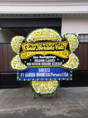 Papan Bunga Duka di Sindangresmi